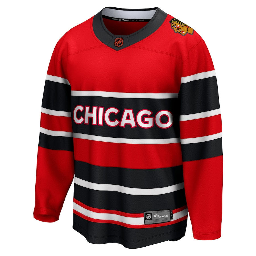 Chicago Blackhawks Reverse Retro Fanatics Breakaway Jersey