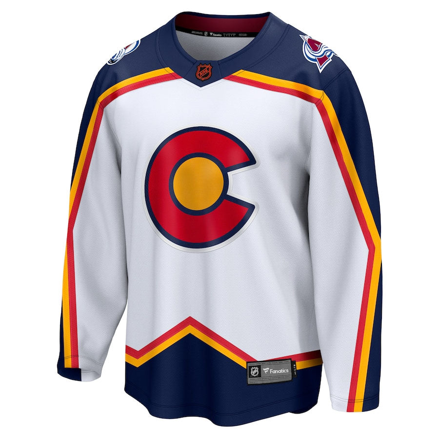2001 Colorado Avalanche Custom Blank Hockey Jerseys
