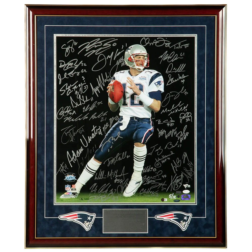 Bleachers Sports Music & Framing — Rob Gronkowski Signed New