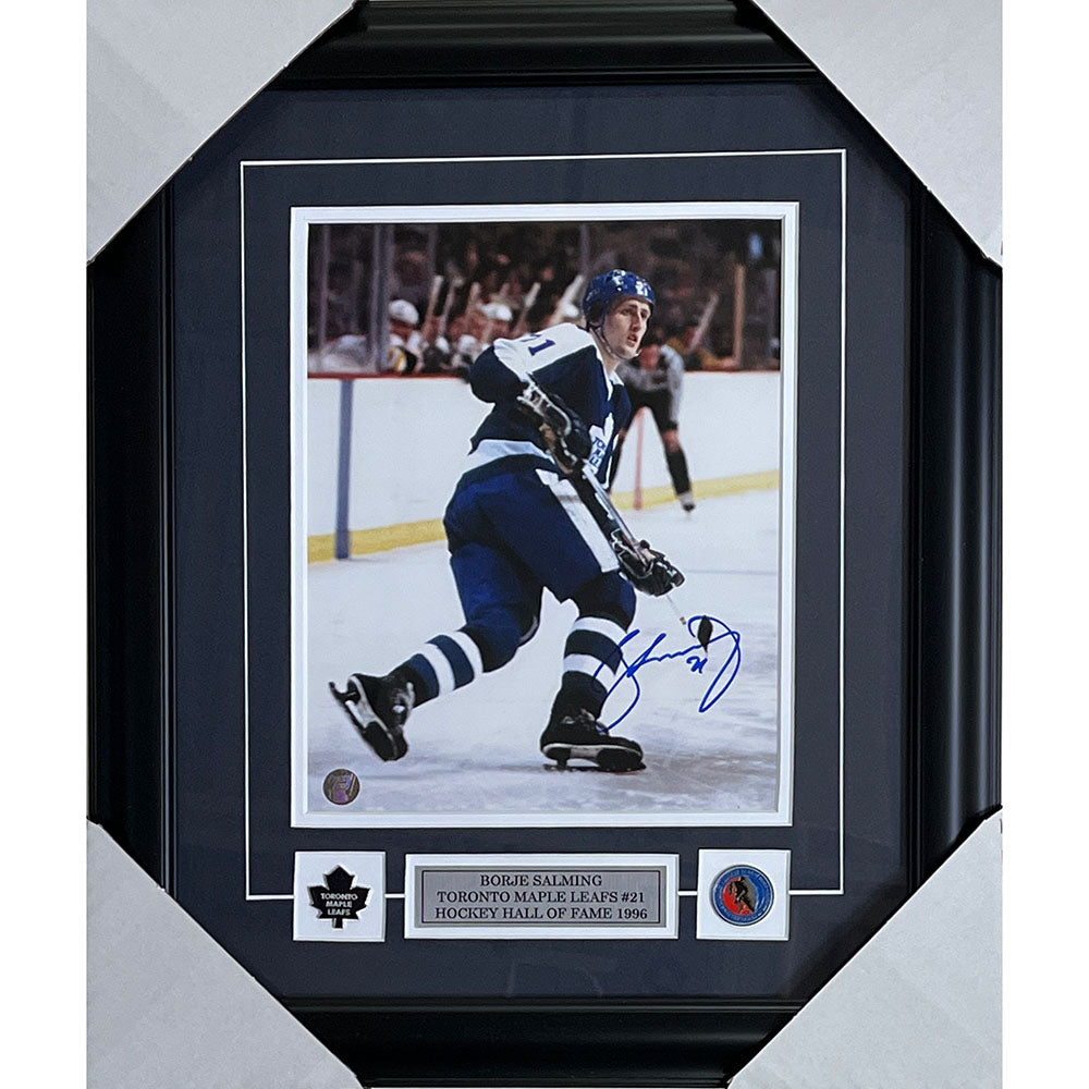 BORJE SALMING Toronto Maple Leafs autographed 8x10 photo (#934)