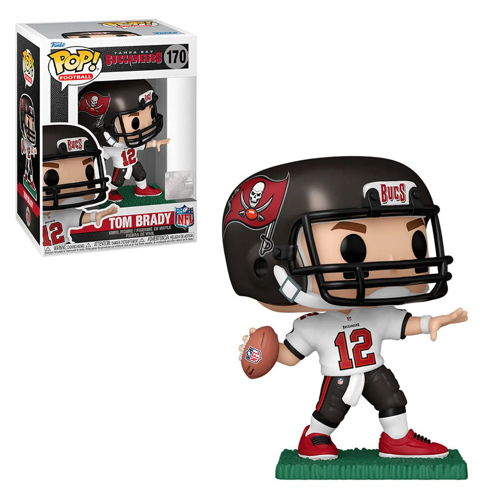 Tom Brady Tampa Bay Buccaneers Fanatics Authentic Autographed Home Uniform Funko  Pop! Figurine