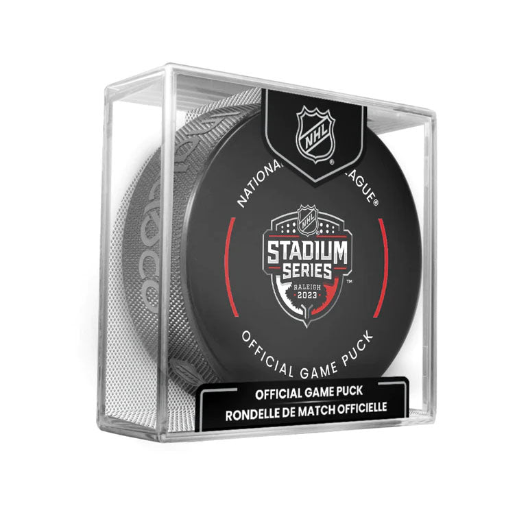 2023 Stadium Series Official Game Puck – Frozen Pond