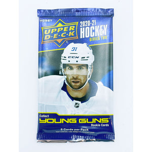 2020-21 Upper Deck Series 2 Hobby Hockey Cards Pack
