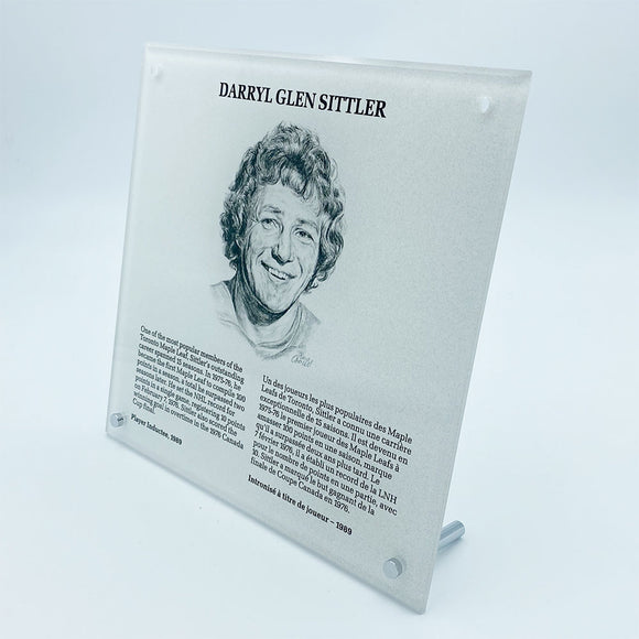 NHL Legends HOF Plaque - Darryl Sittler