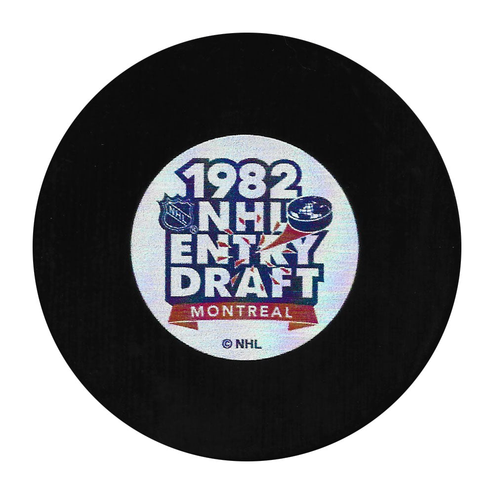 1982 NHL Draft Puck – Frozen Pond