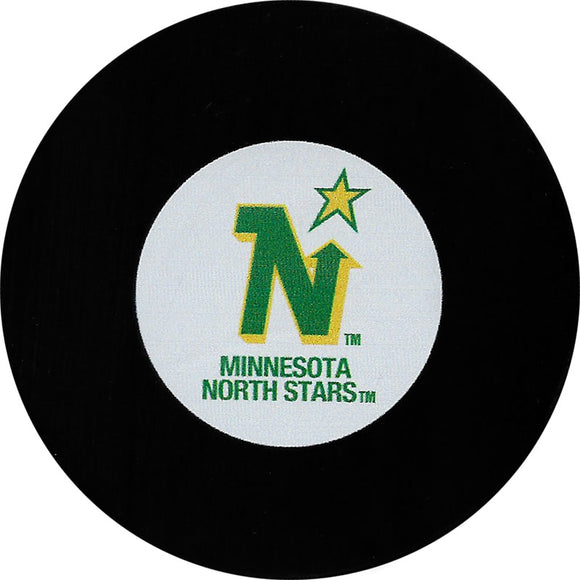 Minnesota North Stars Old Logo Puck