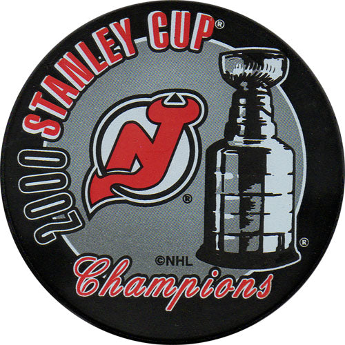 2000 New Jersey Devils Stanley Cup Champions Puck
