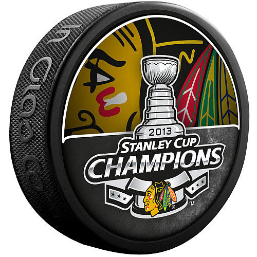 2013 Stanley Cup Chicago Blackhawks Champions Puck