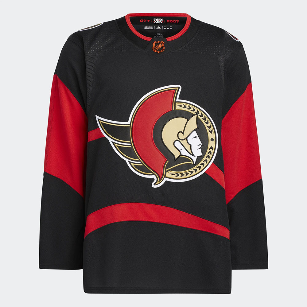 ANY NAME AND NUMBER OTTAWA SENATORS HOME OR AWAY AUTHENTIC ADIDAS