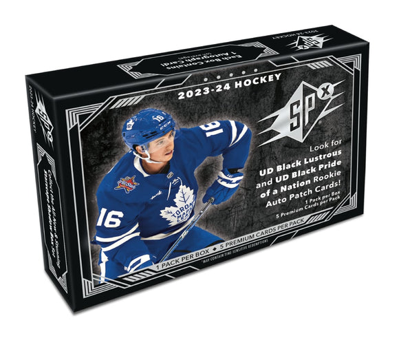 2023-24 Upper Deck SPX Hockey Hobby Box