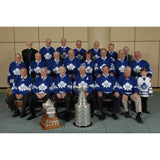 1967 Toronto Maple Leafs Autographed 16X20 Lithograph (w/Dave Keon)