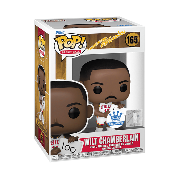 Wilt Chamberlain Philadelphia Warriors Funko Pop! Figure