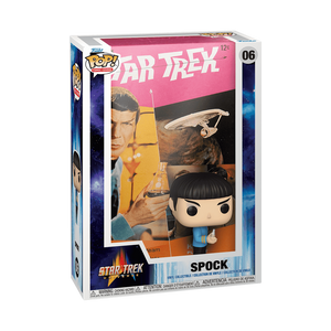 Spock "Star Trek" Funko Pop! Comic Covers Display