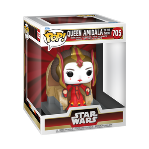 Queen Amidala Star Wars Funko Pop! Deluxe Figure (w/throne)
