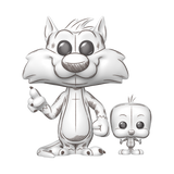 Sylvester & Tweety Looney Tunes Funko Pop! Figures (Sketched Deco)