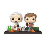 Doc and Marty "Back to the Future" Funko Pop! Moments