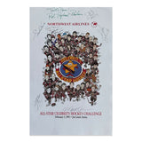 1991 All-Star Celebrity Hockey Challenge Multi-Signed 11X17 Poster