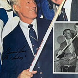 Gordie Howe (deceased) Autographed 11X14 Print (w/Wayne Gretzky)