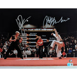 Ralph Macchio/William Zabka Autographed "Karate Kid" 11X14 Photo
