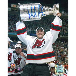 Martin Brodeur Autographed New Jersey Devils 16X20 Photo (w/Cup)