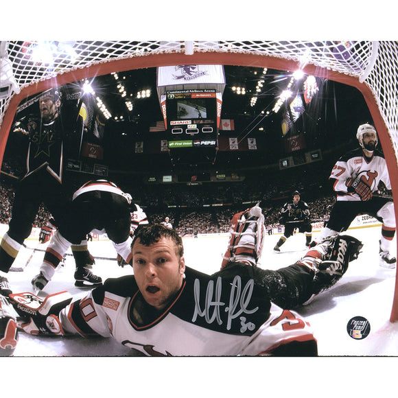 Martin Brodeur Autographed New Jersey Devils 16X20 Photo (Netcam)
