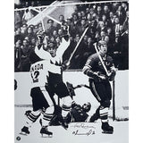 Paul Henderson/Vladislav Tretiak Autographed 16X20 Combo Photo