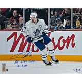 Auston Matthews Autographed Toronto Maple Leafs 16X20 Photo w/"26th Leafs Captain" Inscription (Limited-Edition of 34)