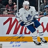 Auston Matthews Autographed Toronto Maple Leafs 16X20 Photo w/"26th Leafs Captain" Inscription (Limited-Edition of 34)