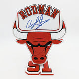 Dennis Rodman Autographed Chicago Bulls 3D Display