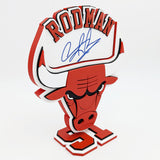 Dennis Rodman Autographed Chicago Bulls 3D Display