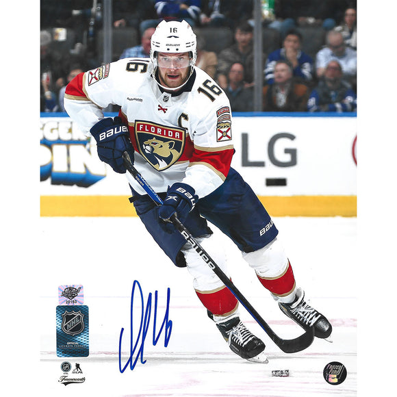 Aleksander Barkov Autographed Florida Panthers 8X10 Photo