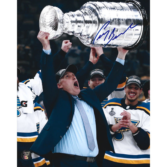 Craig Berube Autographed St. Louis Blues 8X10 Photo