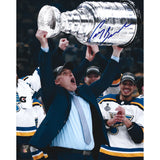 Craig Berube Autographed St. Louis Blues 8X10 Photo