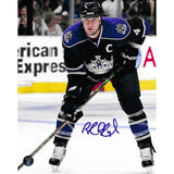 Rob Blake Autographed Los Angeles Kings 8X10 Photo (Captain)