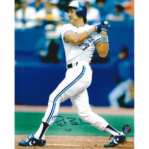 Pat Borders Autographed Toronto Blue Jays 8X10 Photo