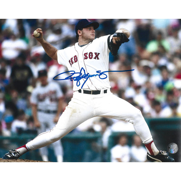 Roger Clemens Autographed Boston Red Sox 8X10 Photo
