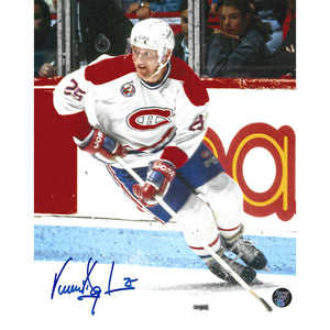Vincent Damphousse Autographed Montreal Canadiens 8X10 Photo