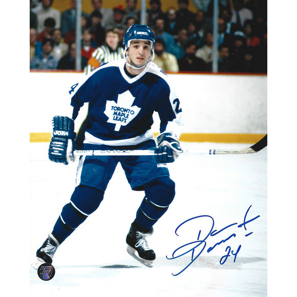 Dan Daoust Autographed Toronto Maple Leafs 8X10 Photo
