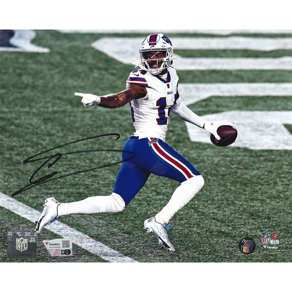 Stefon Diggs Autographed Buffalo Bills 8X10 Photo