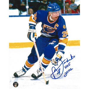 Bernie Federko Autographed St. Louis Blues 8X10 Photo