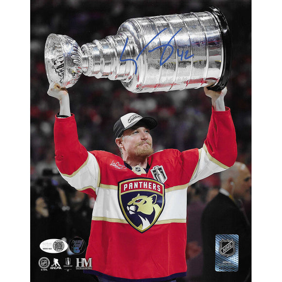 Gustav Forsling Autographed Florida Panthers 8X10 Photo