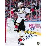 Ryan Getzlaf Autographed Anaheim Ducks 8X10 Photo (Celebrating)