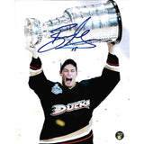 Ryan Getzlaf Autographed Anaheim Ducks 8X10 Photo (w/Cup)
