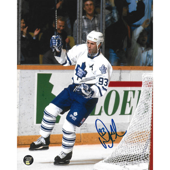 Doug Gilmour Autographed Toronto Maple Leafs 16X20 Photo