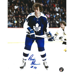 Brian Glennie (deceased) Autographed Toronto Maple Leafs 8X10 Photo