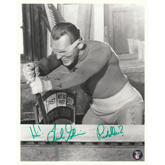 Frank Gorshin (deceased) Autographed Batman 8X10 Photo (Lever)