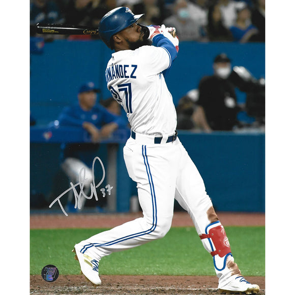 Teoscar Hernandez Autographed Toronto Blue Jays 8X10 Photo
