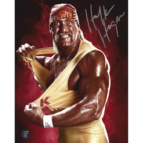 Hulk Hogan Autographed WWE 16X20 Photo
