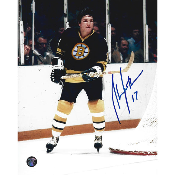 Stan Jonathan Autographed Boston Bruins 8X10 Photo