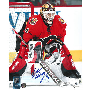 Miikka Kiprusoff Autographed Calgary Flames 8X10 Photo